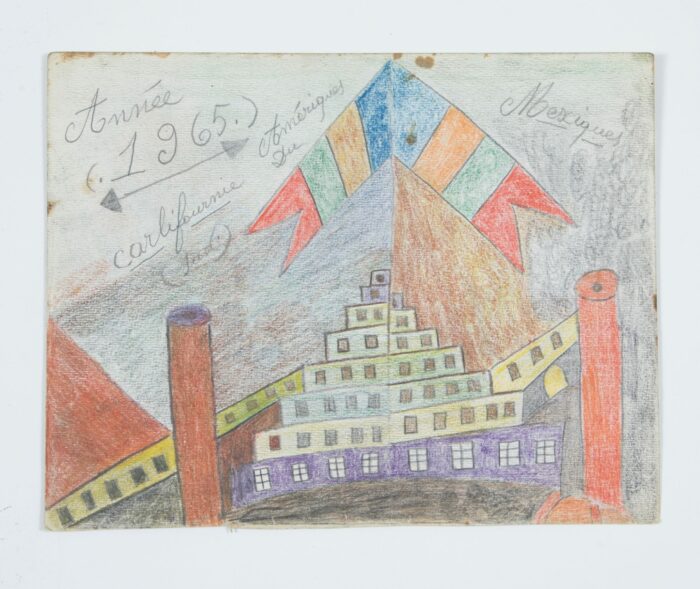 Charles Schley 7 Recto Galerie du moineau écarlate Charles Schley-art brut