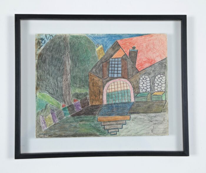 Schley 02 galerie du moineau écarlate Charles Schley-art brut