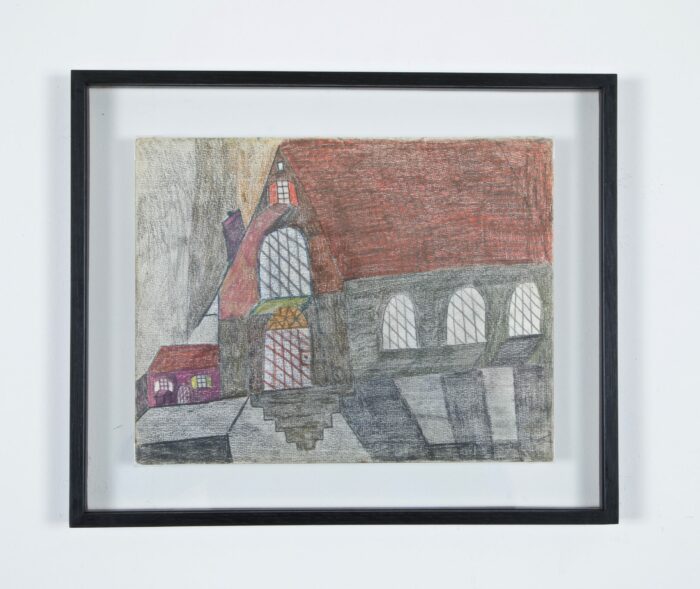 Schley 03 galerie du moineau écarlate Charles Schley-art brut