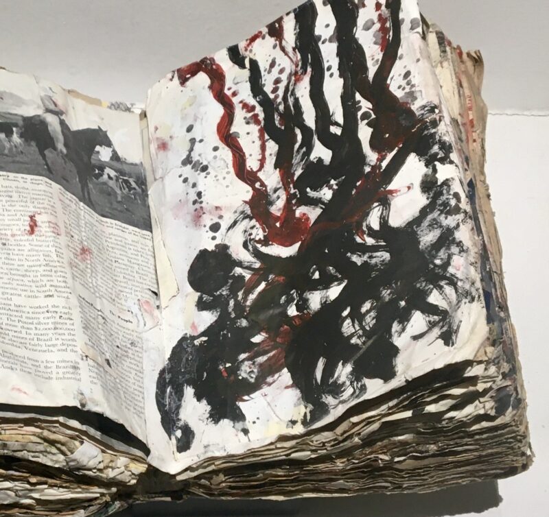 Purvis Young Book 003 Galerie du moineau écarlate art brut Purvis Young-outsider art