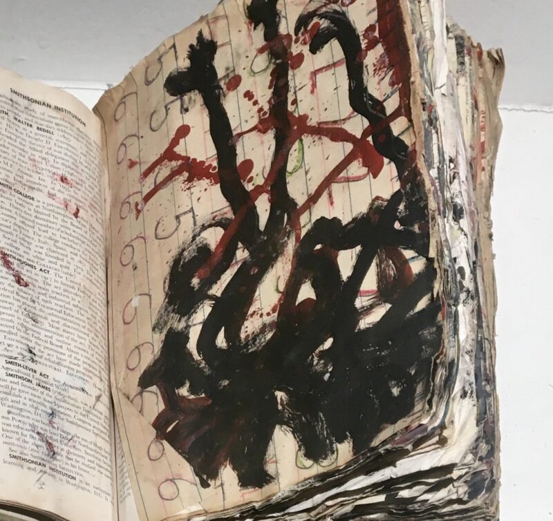 Purvis Young Book 004 Galerie du moineau écarlate art brut Purvis Young-outsider art