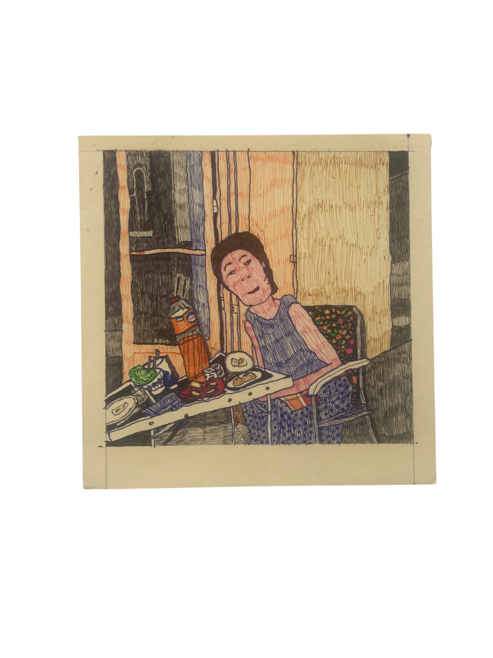 Fabienne Rousseau — art brut contemporain / outsider art, scène expressive.