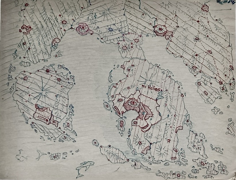 Warren A. Van Ess — œuvre Œuvre de Warren A. Van Ess — dessin et composition